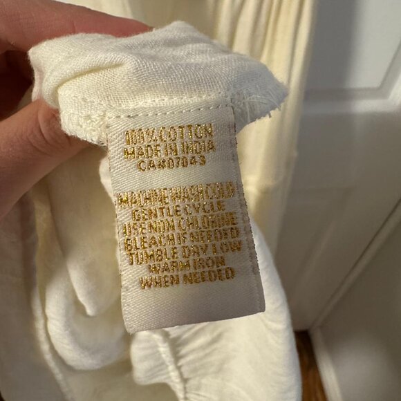 Long all cotton summer dress - Picture 5 of 5